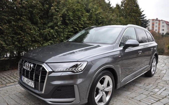 Audi Q7 cena 255000 przebieg: 99500, rok produkcji 2021 z Lubraniec małe 466